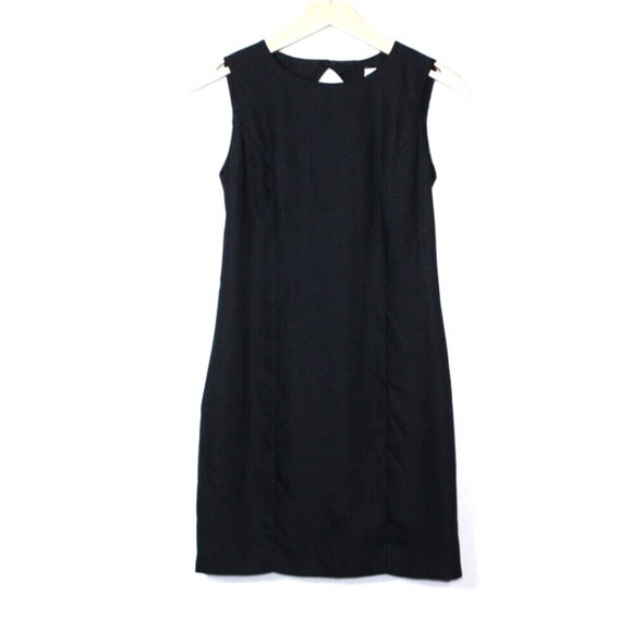 Petite Sophisticate Dresses & Skirts - Vintage 90s Petite Sophisticate black sheath mini dress